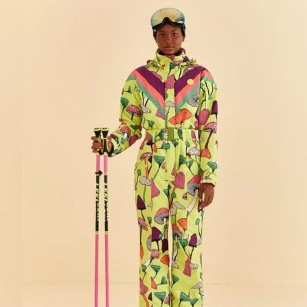 ISO Farm Rio Mushroom Ski Suit Small or Medium